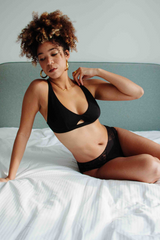 🔥 Ensemble Lingerie Confort & Maintien - Happy Me & Badass - Coton Bio & Dentelle